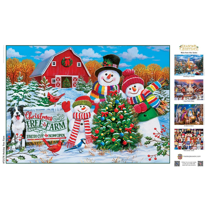 Season's Greetings - Tree Farm 1000 Piece Jigsaw Puzzle - for just $16.99! 