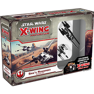 Star Wars X-Wing 1st Edition: Saw's Renegades Expansion Pack - for just $47.99! 