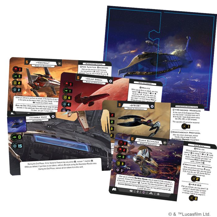 Star Wars: X-Wing 2nd Edition - Siege of Coruscant Battle Pack - for just $24.99! 
