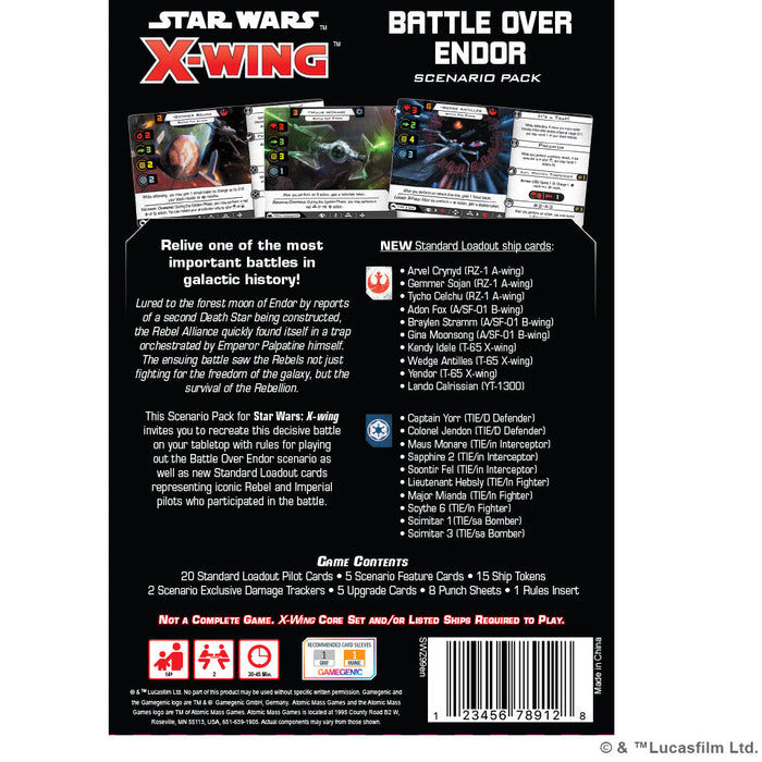 Star Wars X-Wing: Battle Over Endor Scenario Pack - for just $24.99! 