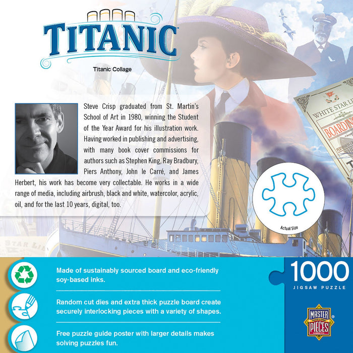 Titanic Collage - 1000 Piece Jigsaw Puzzle - Just $16.99! Shop now at Retro Gaming of Denver