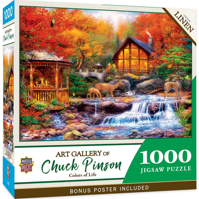 Art Gallery - Colors of Life 1000 Piece Jigsaw Puzzle - for just $16.99! 
