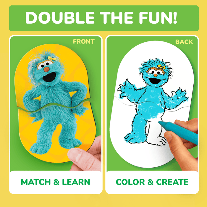 Sesame Street - Heads & Toes Matching Jigsaw Puzzles - for just $12.99! 