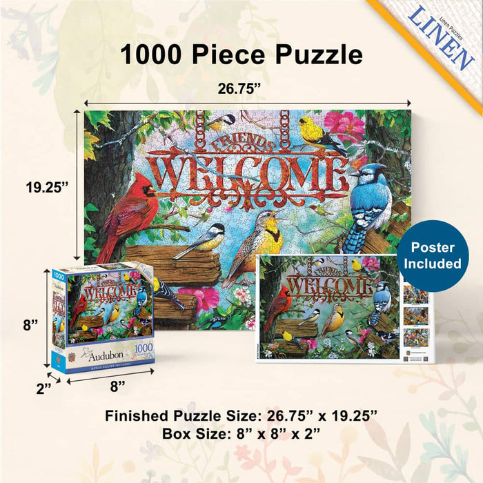 Audubon - Perched 1000 Piece Jigsaw Puzzle - for just $16.99! 