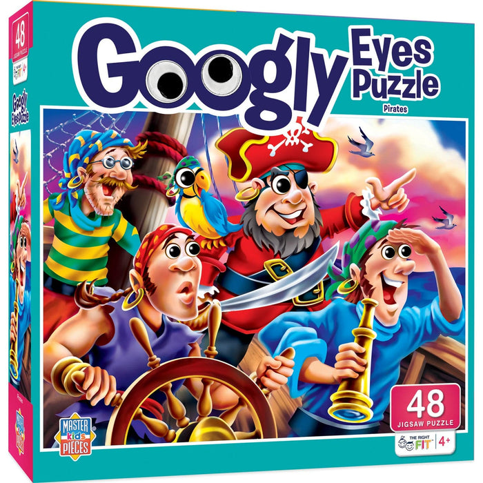 Googly Eyes - Pirates 48 Piece Jigsaw Puzzle - for just $12.99! 