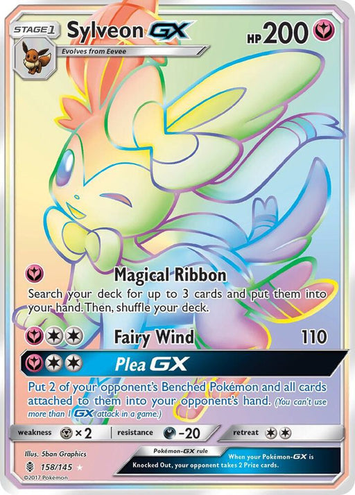 Sylveon GX (158/145) [Sun & Moon: Guardians Rising] - for just $65.95! 