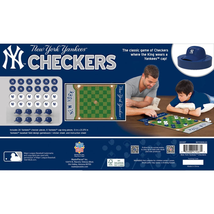 New York Yankees Checkers Board Game - for just $19.99! 