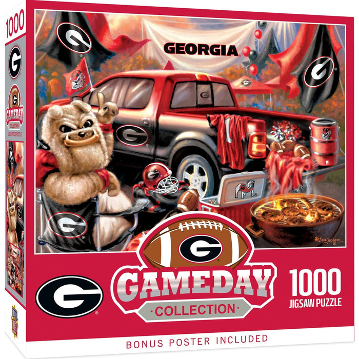 Georgia Bulldogs - Gameday 1000 Piece Jigsaw Puzzle - for just $19.99! 