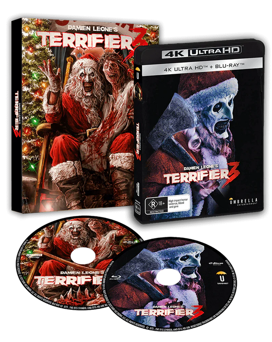 Terrifier - Art Attack 4 Film Collector’s Edition Boxset W/ Collectibles (4K Ultra HD + Blu-ray) - for just $78.99! 