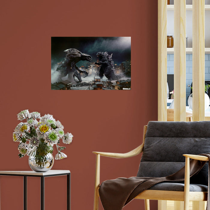Godzilla: 1999-Godzilla 2000 Movie Scene Mural - Officially Licensed Toho Removable Adhesive Decal - Premium Mural - Just $69.99! Shop now at Retro Gaming of Denver