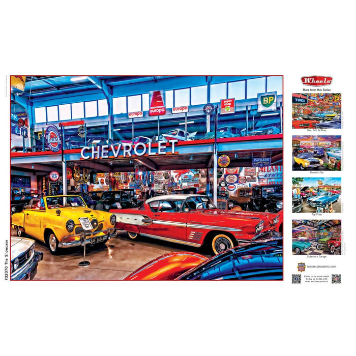 Wheels - The Showcase 750 Piece Jigsaw Puzzle - for just $9.99! 