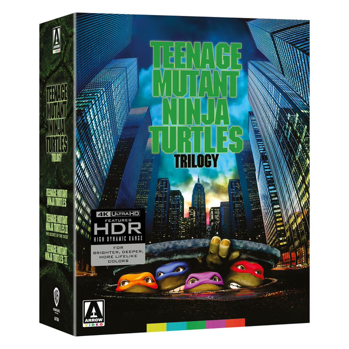 TMNT - Teenage Mutant Ninja Turtles (3 Films) (1990-1993) Movie Collection - Limited Edition (4K UHD) - for just $69.99! 