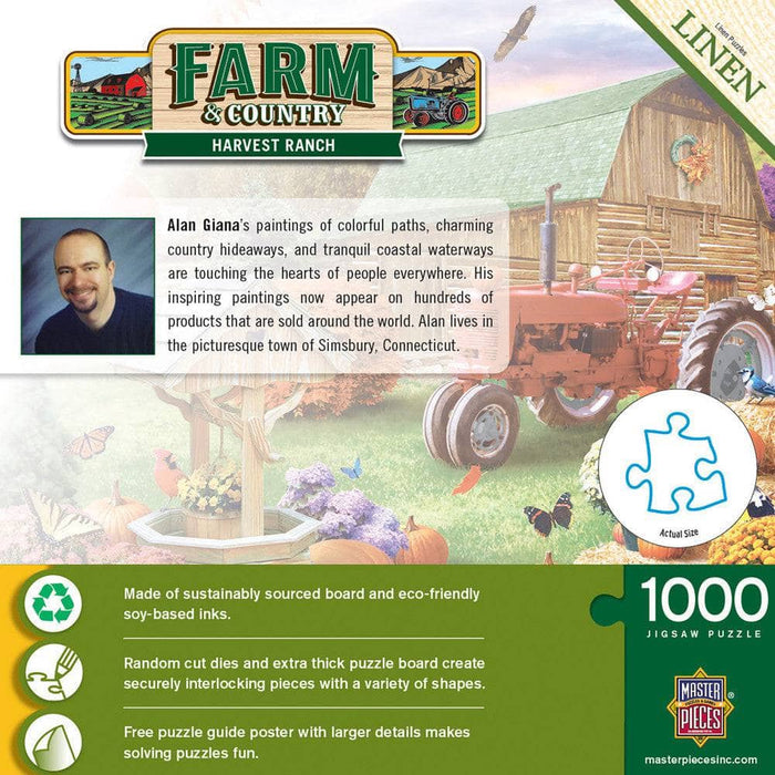 Farm & Country - Harvest Ranch 1000 Piece Jigsaw Puzzle - for just $16.99! 