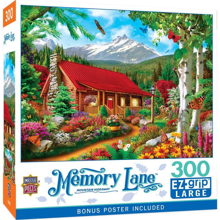Memory Lane - Mountain Hideaway 300 Piece EZ Grip Jigsaw Puzzle - for just $14.99! 