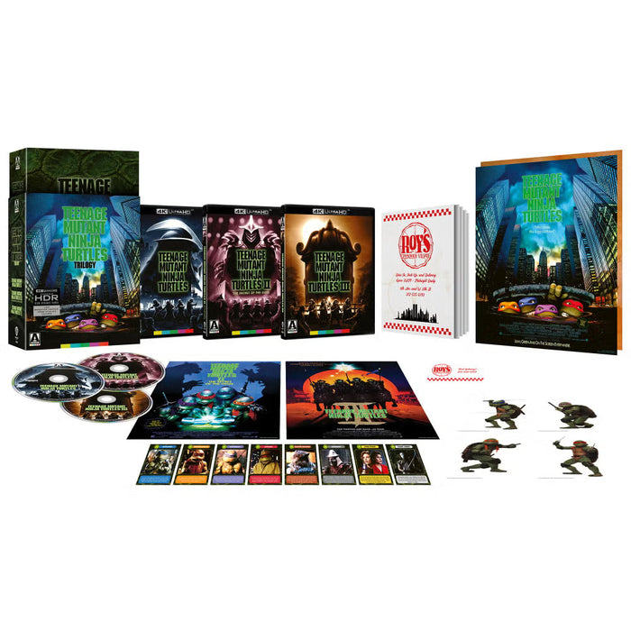 TMNT - Teenage Mutant Ninja Turtles (3 Films) (1990-1993) Movie Collection - Limited Edition (4K UHD) - for just $69.99! 