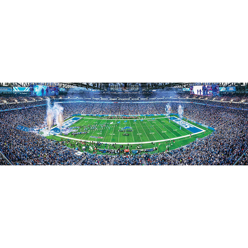 Detroit Lions - 1000 Piece Panoramic Jigsaw Puzzle - Just $19.99! Shop now at Retro Gaming of Denver