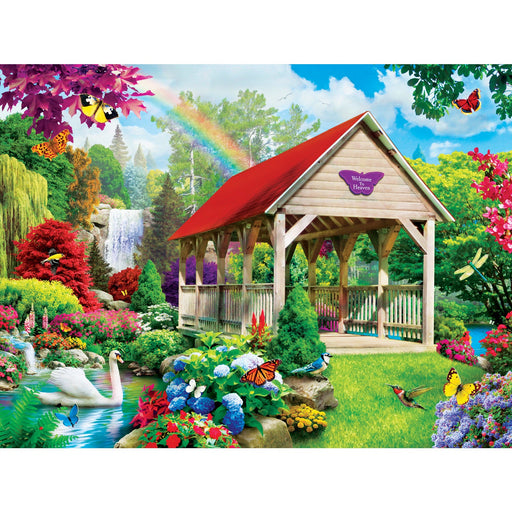 Memory Lane - Welcome to Heaven 300 Piece EZ Grip Jigsaw Puzzle - Just $14.99! Shop now at Retro Gaming of Denver