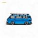 Mortal VW T3 Lowrider Blue 1:64 - for just $38.99! 