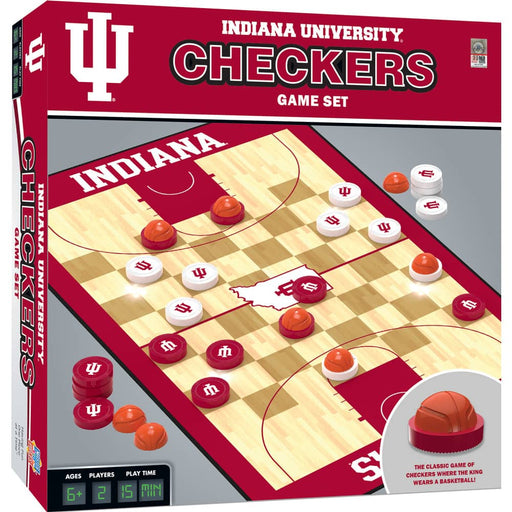Indiana Hoosiers Checkers Board Game - for just $19.99! 