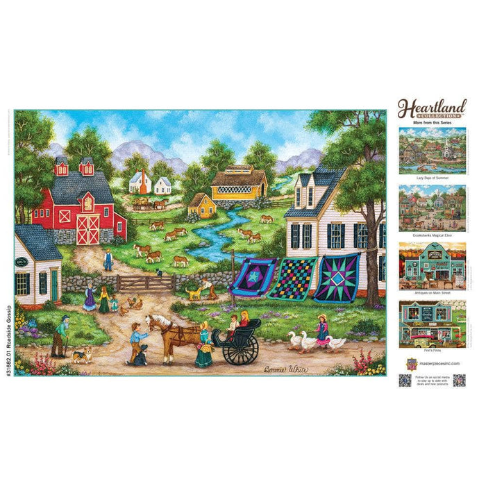 Heartland - Roadside Gossip 500 Piece Jigsaw Puzzle - for just $14.99! 