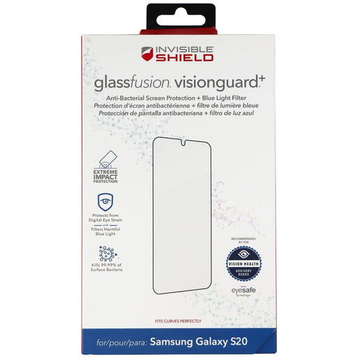 ZAGG (Glass Fusion Vision Guard+) Screen Protector for Galaxy S20 - Clear - for just $14.95! 