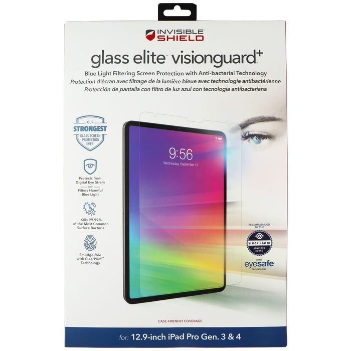 ZAGG GlassElite VisionGuard+ Screen Protector for Apple iPad Pro (3rd/4th Gen) - Just $34.95! Shop now at Retro Gaming of Denver