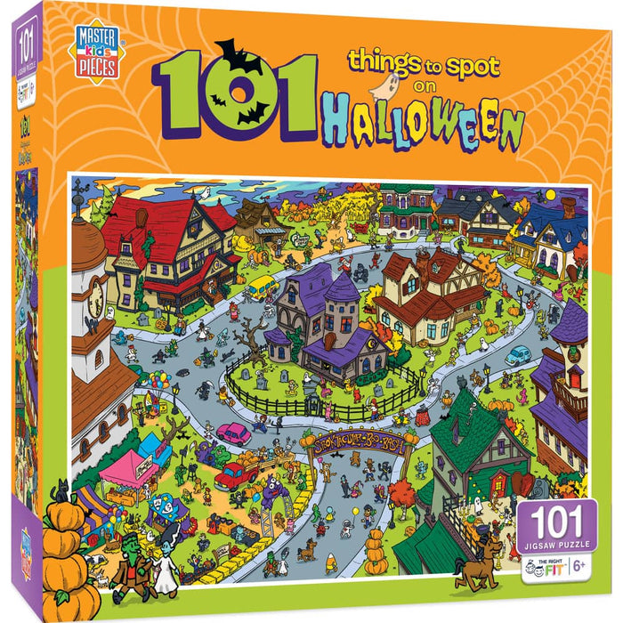 101 Things to Spot on Halloween - 101 Piece Jigsaw Puzzle - for just $12.99! 