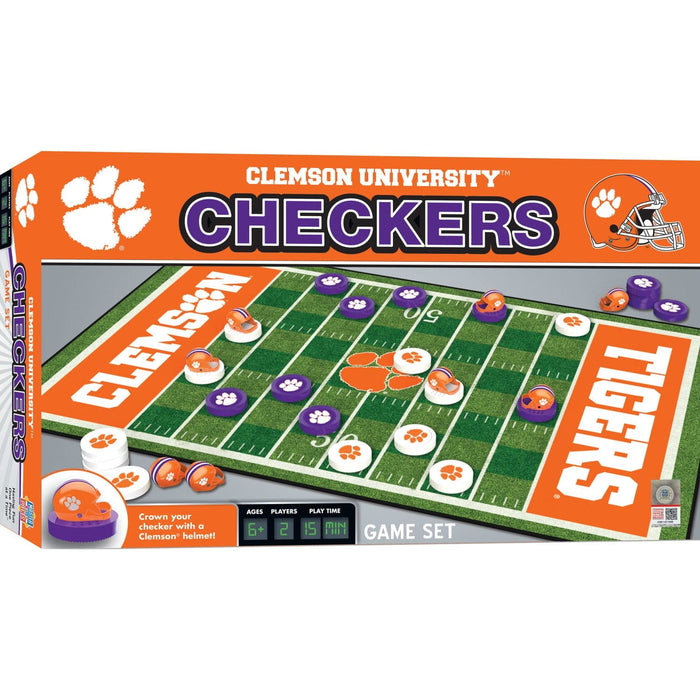 Clemson Tigers Checkers Board Game - for just $19.99! 