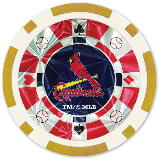 St. Louis Cardinals 20 Piece Poker Chips - Premium Poker Chips & Sets - Just $5.99! Shop now at Retro Gaming of Denver