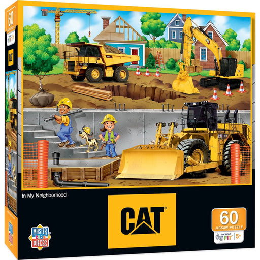 CAT - In My Neighborhood 60 Piece Jigsaw Puzzle - for just $12.99! 