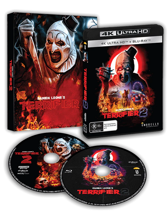 Terrifier - Art Attack 4 Film Collector’s Edition Boxset W/ Collectibles (4K Ultra HD + Blu-ray) - for just $78.99! 