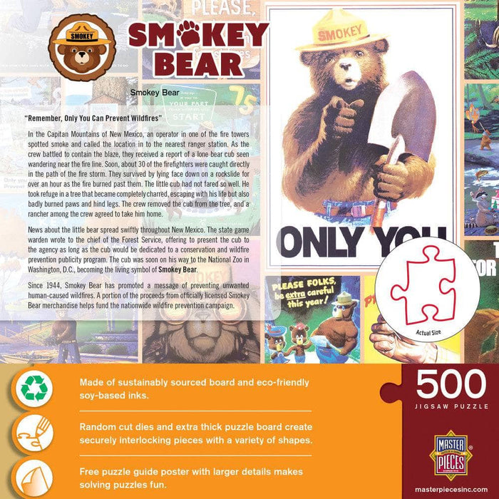 Smokey Bear National Parks 500 Piece Jigsaw Puzzle - for just $14.99! 
