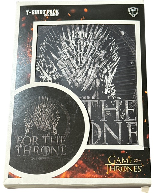 Game of Thrones "For The Throne" Black Graphic T-Shirt HBO Isaac Morris - for just $19.99! 