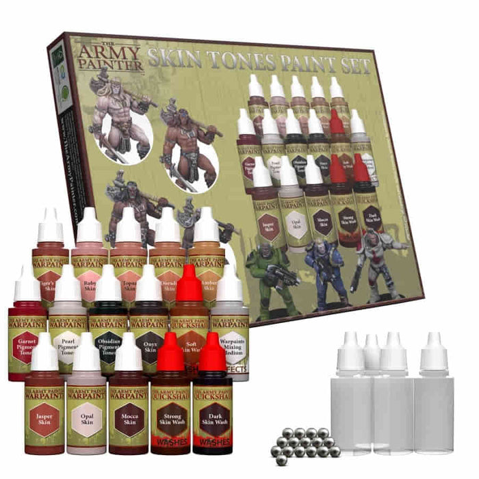 Army Painter Warpaints: Skin Tones Paint Set - for just $59.99! 