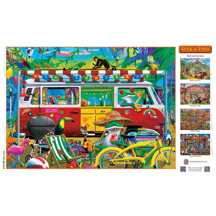 Seek & Find - Van Life 1000 Piece Jigsaw Puzzle - for just $16.99! 