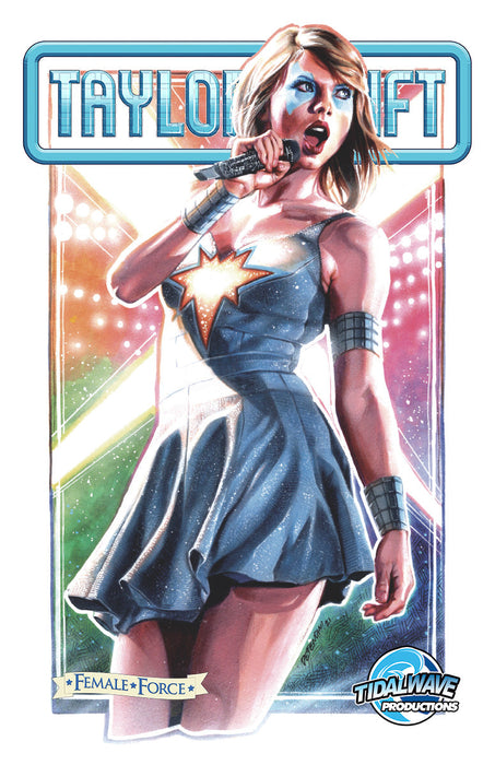 FEMALE FORCE TAYLOR SWIFT UNKNOWN COMICS STEVEN DEFENDINI EXCLUSIVE VAR (03/27/2024) - for just $10! 