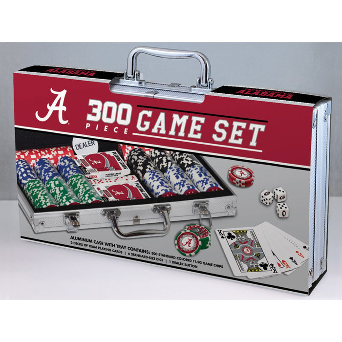 Alabama Crimson Tide 300 Piece Poker Set - Just $124.99! Shop now at Retro Gaming of Denver