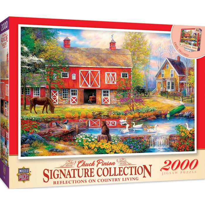 Signature Collection - Reflections on Country Living 2000 Piece Jigsaw Puzzle - for just $24.99! 