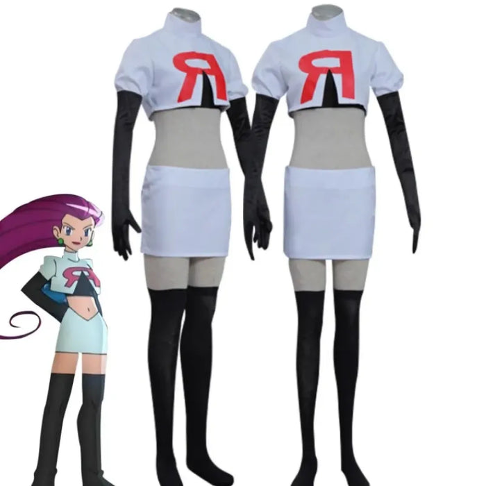 Team Rocket Jessie & James Cosplay Set – Anime Full Outfit for Men & Women - for just $33.95! 