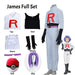 Team Rocket Jessie & James Cosplay Set – Anime Full Outfit for Men & Women - for just $33.95! 