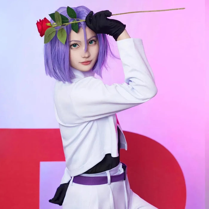Team Rocket Jessie & James Cosplay Set – Anime Full Outfit for Men & Women - for just $33.95! 