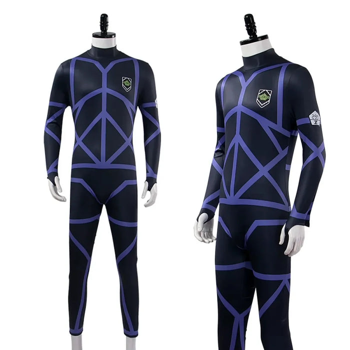 Lock Isagi Yoichi Cosplay Set – Anime Sports Jersey & Jumpsuit - for just $36.99! 