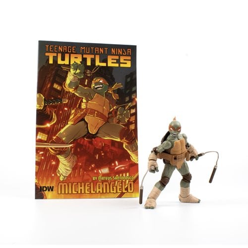 Teenage Mutant Ninja Turtles BST AXN IDW Action Figure and Comic Book Set - Select Figure(s) - for just $29.99! 