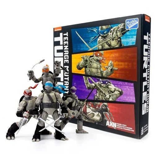 Teenage Mutant Ninja Turtles BST AXN Turtles IDW Comic Black and White 5-Inch Action Figure 4-Pack - SDCC 2023 Exclusive - for just $89.79! 