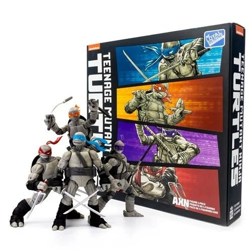 Teenage Mutant Ninja Turtles BST AXN Turtles IDW Comic Black and White 5-Inch Action Figure 4-Pack - SDCC 2023 Exclusive - Just $88.90! Shop now at Retro Gaming of Denver