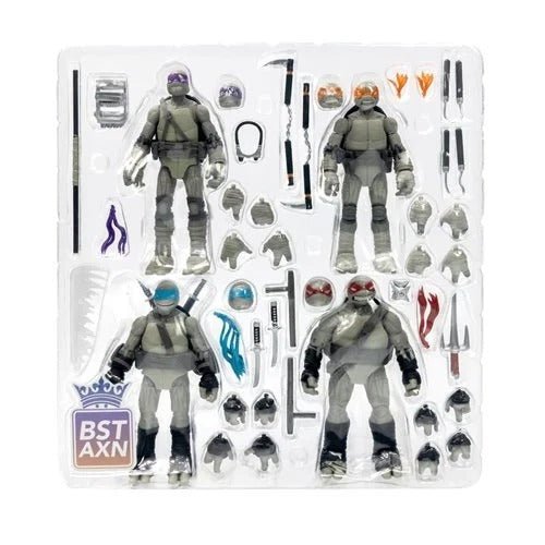 Teenage Mutant Ninja Turtles BST AXN Turtles IDW Comic Black and White 5-Inch Action Figure 4-Pack - SDCC 2023 Exclusive - for just $89.79! 