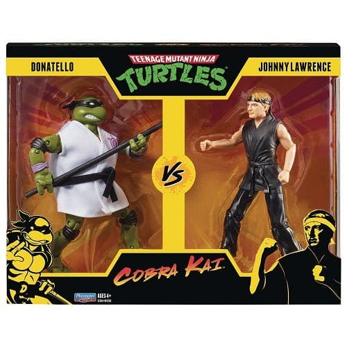 Teenage Mutant Ninja Turtles X Cobra Kai - Donatello Vs. Johnny Lawrence 2-Pack Action Figures - for just $44.41! 