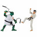 Teenage Mutant Ninja Turtles X Cobra Kai - Michelangelo vs. Daniel LaRusso 2-Pack Action Figures - Just $43.97! Shop now at Retro Gaming of Denver