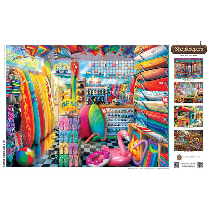 Shopkeepers - Beach Side Gear 750 Piece Jigsaw Puzzle - for just $9.99! 
