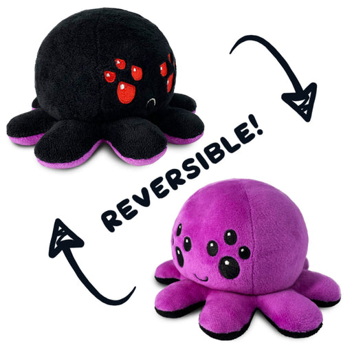 TeeTurtle Reversible Spider: Black/Purple (Mini) - Premium Toys and Collectible - Just $16.99! Shop now at Retro Gaming of Denver